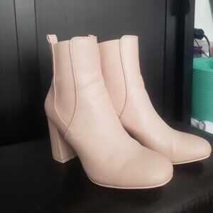 Blush booties